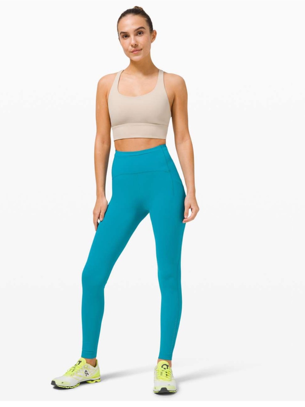 Lululemon Swift Speed High-Rise Leggings Green Size 8